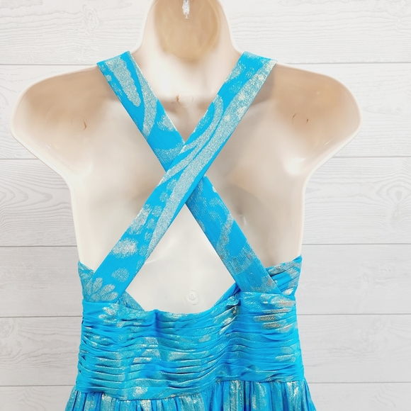 Aidan Mattox Silk Cocktail Dress - Picture 7 of 10